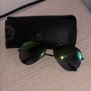 Ray ban polarized aviators